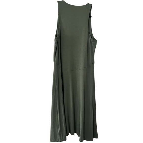 EUC Athleta Santorini Thera Dress in Eucalyptus Olive size Medium Tall - Picture 5 of 13